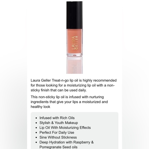 ✨DISCONTINUED✨ LAURA GELLER | Tinted Lip Oil Set (Brand New!) 💘✨ - Picture 11 of 16